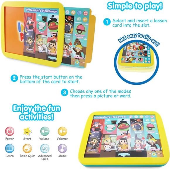 INNO PAD Smart Fun Lessons - Educational Tablet Toy to Learn Alphabet, Numbers - Picture 2 of 6